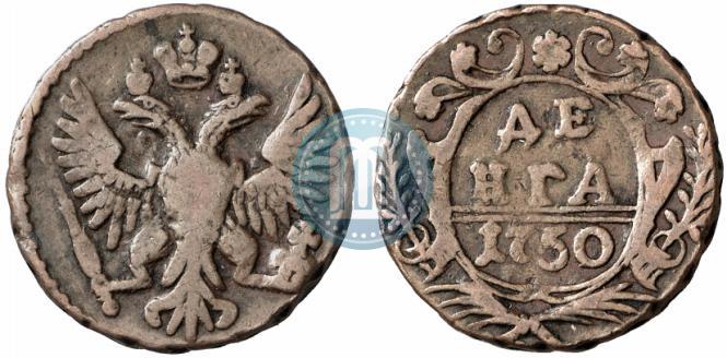 Фото Денга 1750 года  