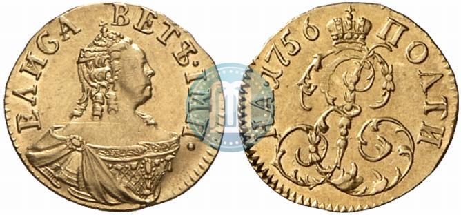 Picture Poltina 1756 year  