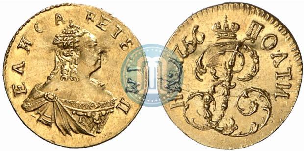 Picture Poltina 1756 year  