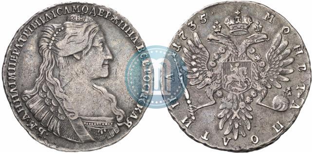 Picture Poltina 1735 year  