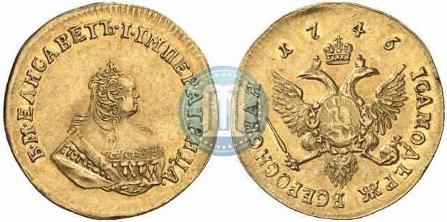 Picture 1 ducat 1746 year  