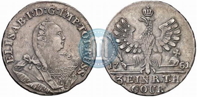 Picture 1/3 Thaler 1761 year  