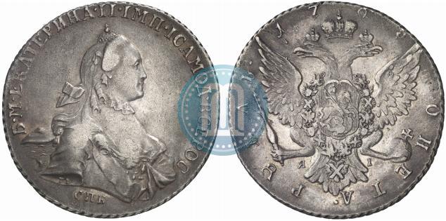Picture 1 rouble 1764 year СПБ-ЯI 