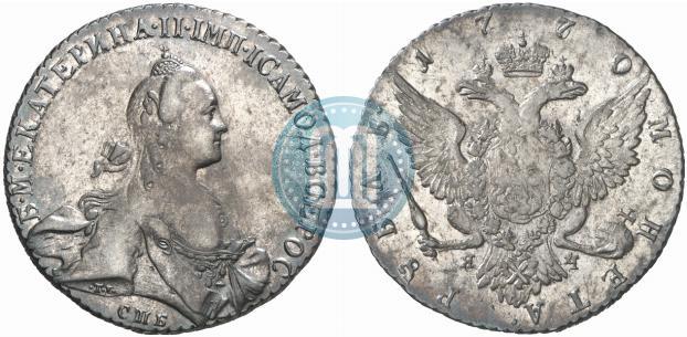 Picture 1 rouble 1770 year СПБ-ЯЧ 