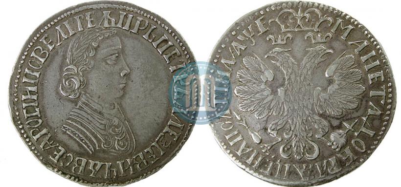 Picture Poltina 1705 year  "Portrait by F. Alekseev"