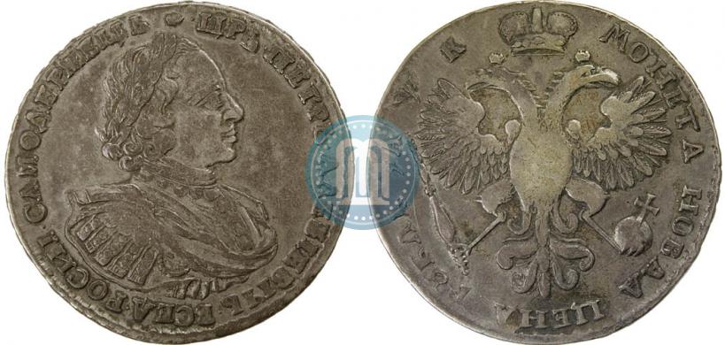 Picture Poltina 1720 year  "Portrait with shoulder straps"