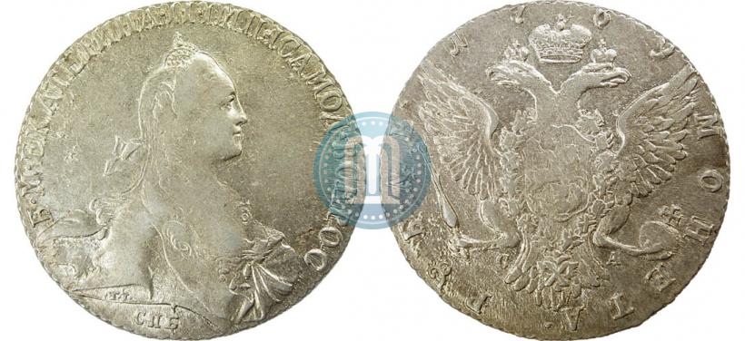 Picture 1 rouble 1769 year СПБ-СА 