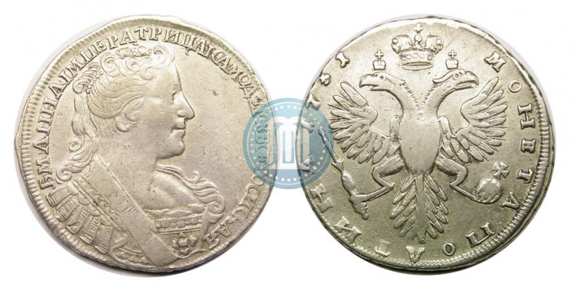 Picture Poltina 1731 year  