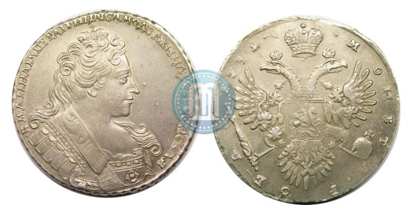 Picture 1 rouble 1732 year  