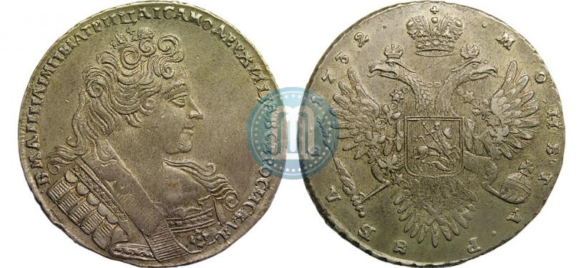 Picture 1 rouble 1732 year  