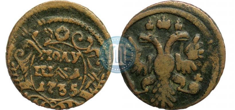 Picture Polushka 1735 year  