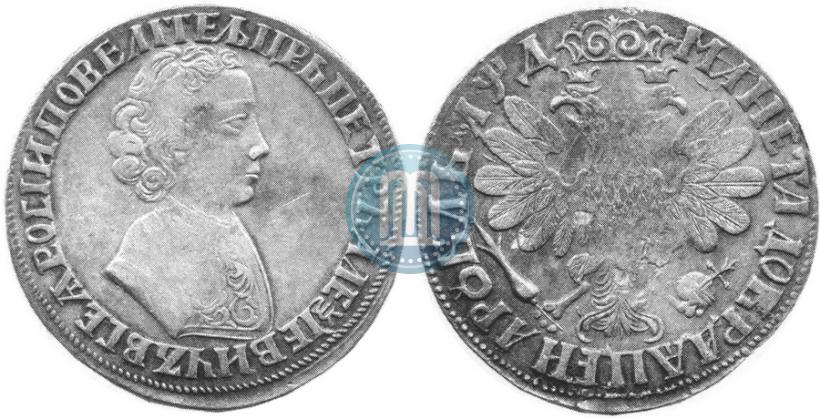 Picture 1 rouble 1704 year  