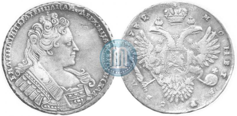 Фото 1 рубль 1732 года  