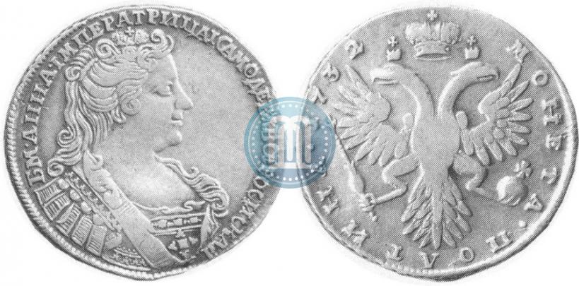 Picture Poltina 1732 year  