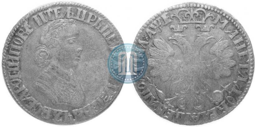 Picture Poltina 1705 year  "Portrait by F. Alekseev"