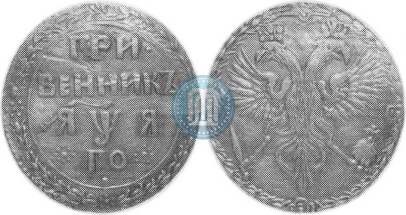 Picture Grivennik 1701 year  