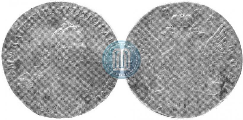 Фото Полтина 1763 года СПБ-ЯI 