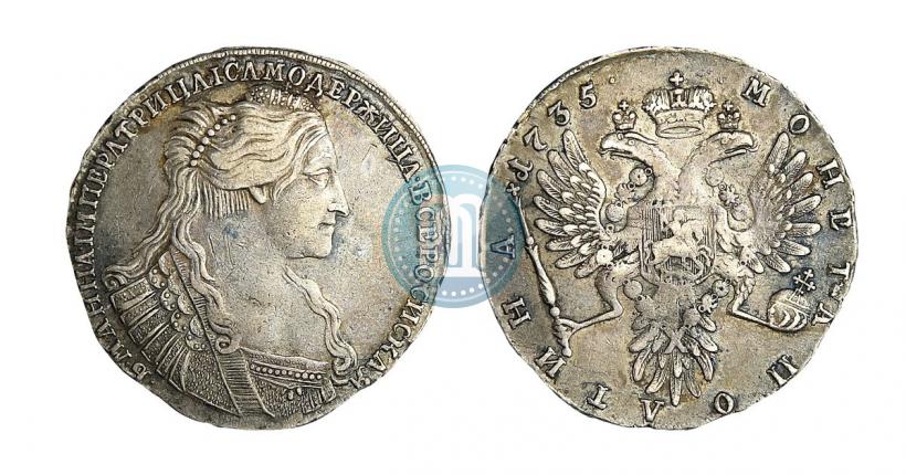 Picture Poltina 1735 year  