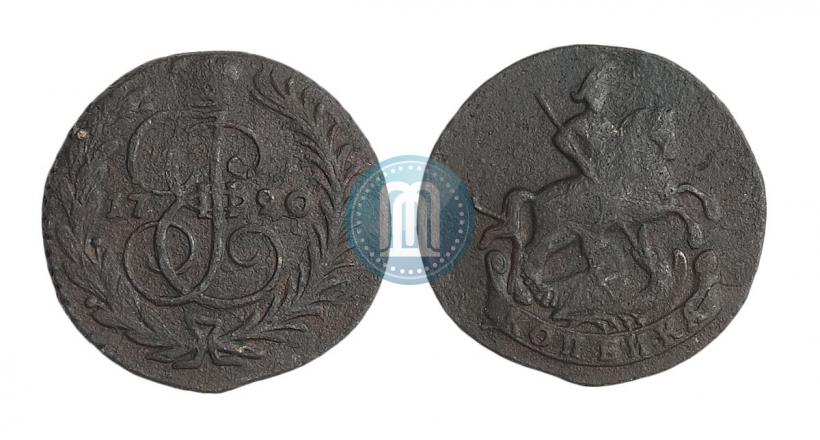 Фото 1 копейка 1790 года  