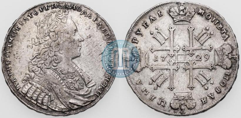 Picture 1 rouble 1729 year  "Type of 1728"