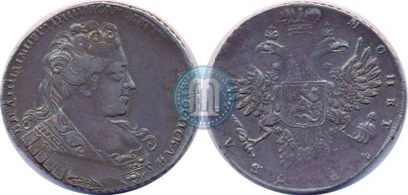 Picture 1 rouble 1731 year  