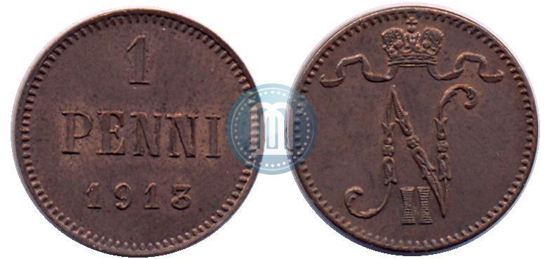 Picture 1 penni 1913 year  