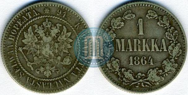 Фото 1 марка 1864 года S 