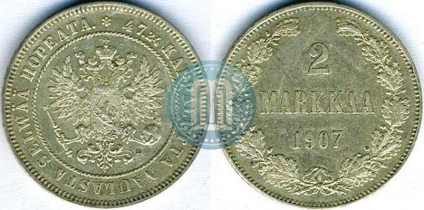 Picture 2 markkaa 1907 year L 