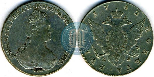 Picture 1 rouble 1782 year СПБ-ИЗ 