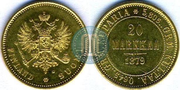 Фото 20 марок 1879 года S 