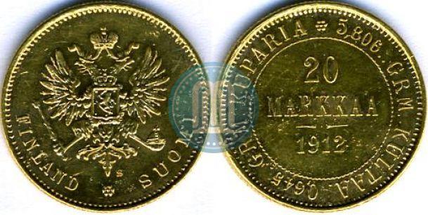 Picture 20 markkaa 1912 year S 