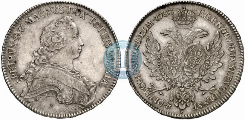 Picture Thaler 1753 year P "Albertusthaler"