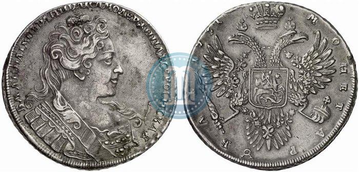 Picture 1 rouble 1731 year  