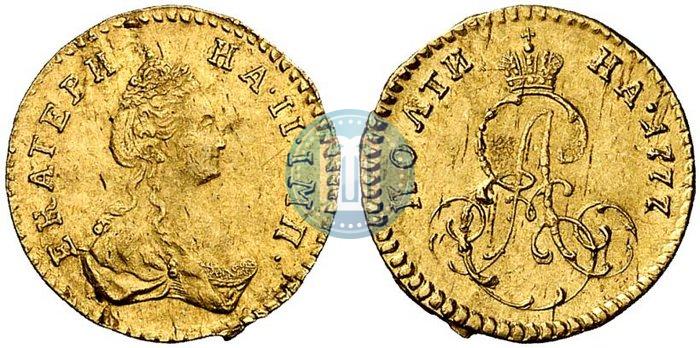 Фото Полтина 1777 года  