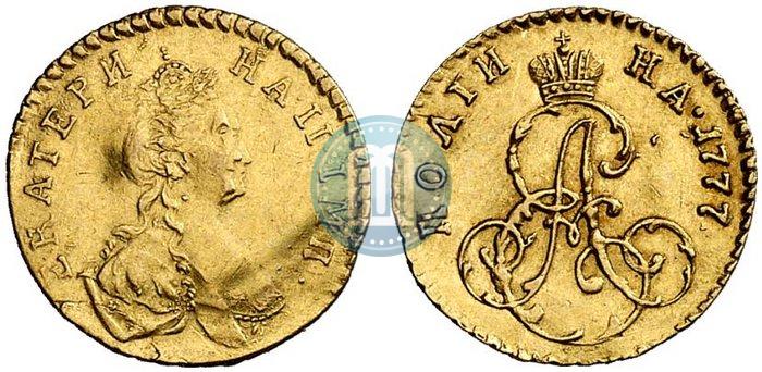 Фото Полтина 1777 года  