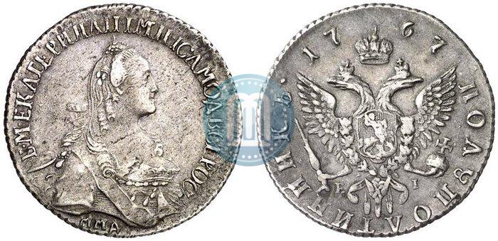 Фото Полуполтинник 1767 года ММД-EI 