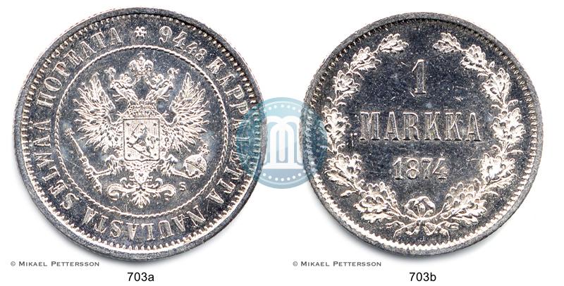Фото 1 марка 1874 года S 