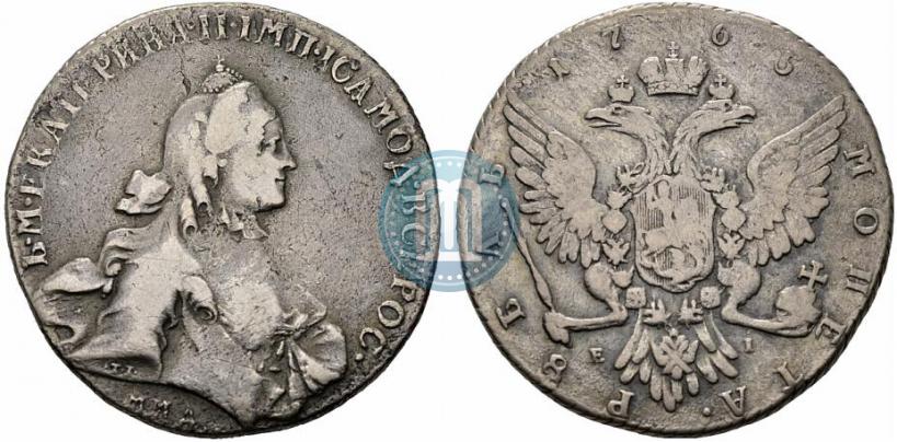 Picture 1 rouble 1765 year ММД-EI 