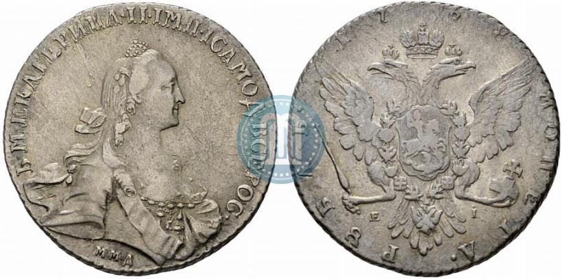 Picture 1 rouble 1768 year ММД-EI 