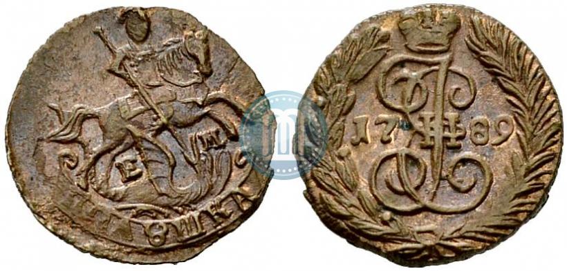Фото Полушка 1789 года ЕМ 