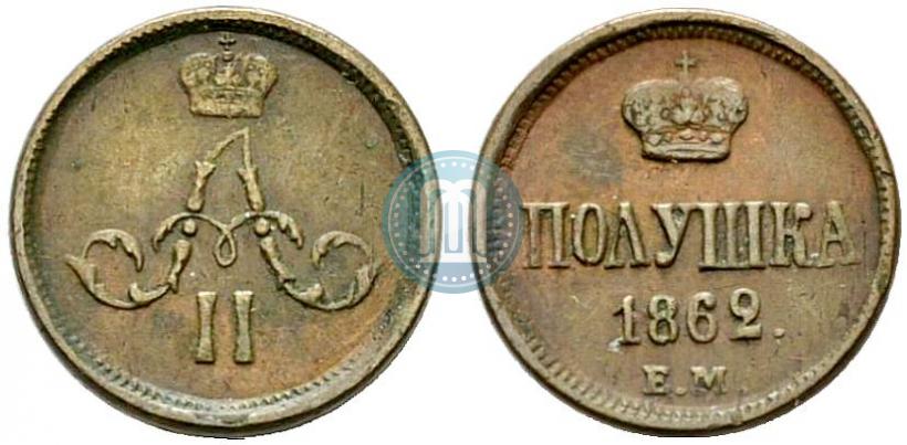 Picture Polushka 1862 year ЕМ 