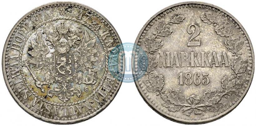 Фото 2 марки 1865 года S 