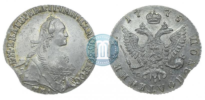 Фото Полуполтинник 1775 года ММД-СА 