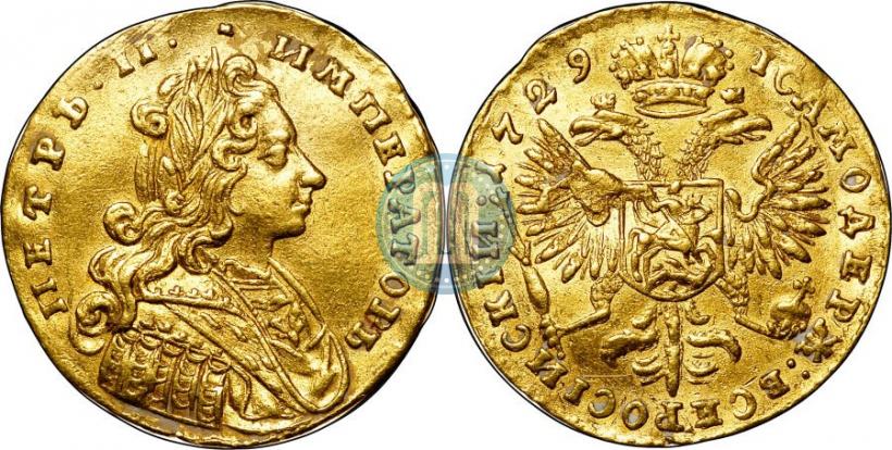 Фото 1 червонец 1729 года  