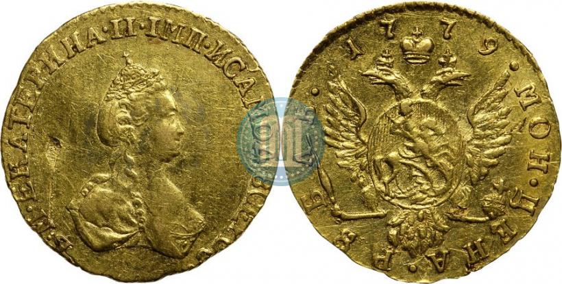 Фото 1 рубль 1779 года  