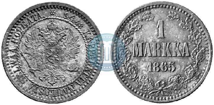 Фото 1 марка 1865 года S 