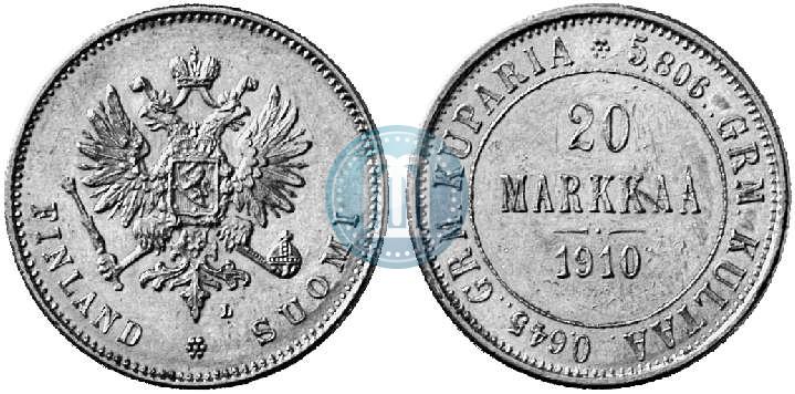 Фото 20 марок 1910 года L 