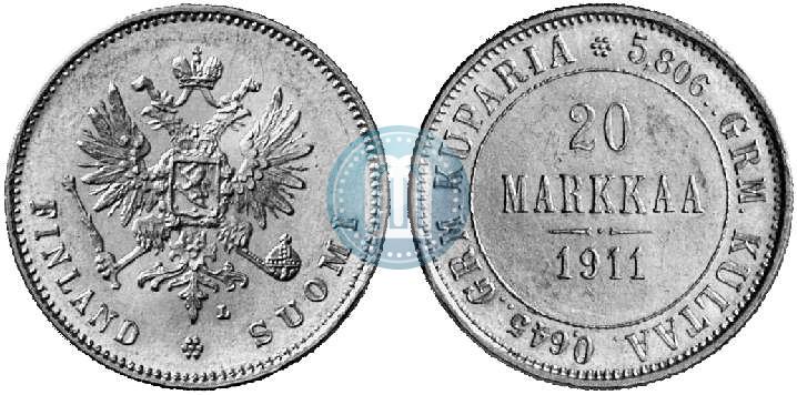 Фото 20 марок 1911 года L 