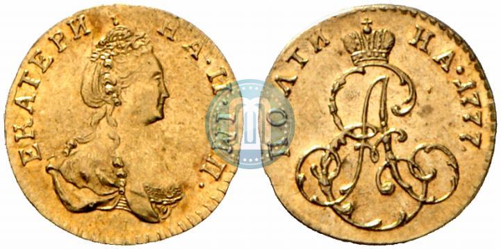 Фото Полтина 1777 года  