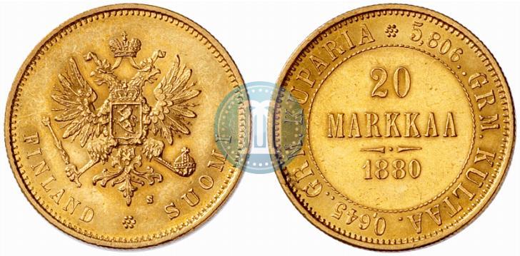 Фото 20 марок 1880 года S 
